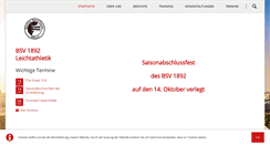 Desktop Screenshot of bsv1892-leichtathletik.de