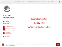 Tablet Screenshot of bsv1892-leichtathletik.de